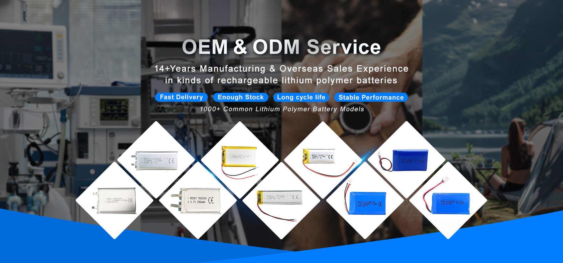 Kalite Lityum polimer pil hücresi Fabrika