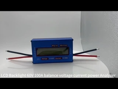 0-60V 0-100A arkadan aydınlatmalı LCD denge voltaj akım RC araba pil güç analizörü test cihazı