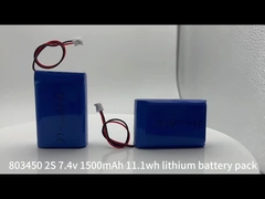 Lityum pil paketi 803450-2s 7.4v 1500mAh