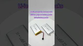 Kuzey Amerika müşterisi için lityum polimer pil hücrelerini LP804070 3.7v 3000mAh 11.1wh yeniden sipariş edin
