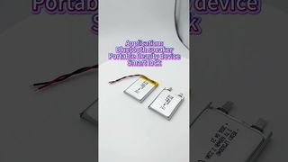 503040 3.7v 600mAh şarj edilebilir lityum polimer pil hücresi Avrupa'ya #güç pili #lityum hücre