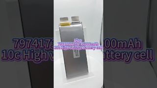 LP7974174 3.9v 16000mAh 10c şarj edilebilir lityum polimer pil Rc drone için yarı katı pil