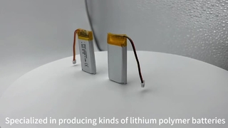 Şarj edilebilir lipo pil 802040 3.7v 600mAh güç pilleri