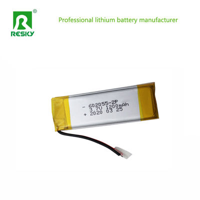 satın al Özel Lipo Pil Paketi 602055 3.7V 2P 600mAh 1200mAh Tıbbi Cihaz için online manufacture