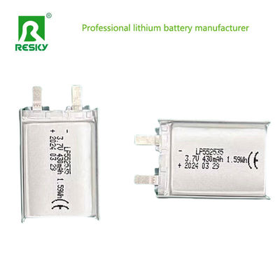 satın al Özel Lipo Pil Hücreleri 552535 3.7V 430mAh 400mAh Güç online manufacture