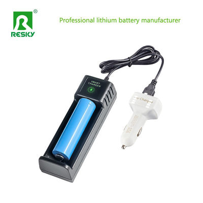 satın al Tek yuva şarj cihazı 4.2V Li-ion 18650 pil için USB akıllı online manufacture