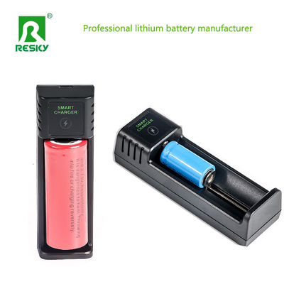 satın al 1 Slot Silindrik Pil Hücresi Şarj Aracı 3.7V 3.6V Şarj edilebilir Lityum LiFePO4 18650 26650 21700 Pil online manufacture