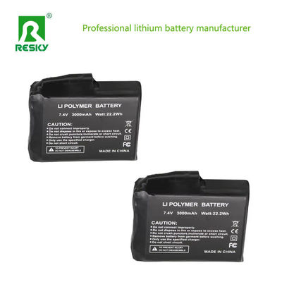 satın al Sıcak Eldivenler Şarj edilebilir Li-Polimer Pil 3.7V 4000mAh online manufacture