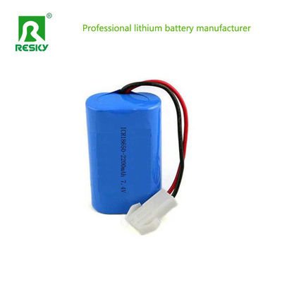 satın al 16W Li-ion Pil Paketi 18650 7.4V 2s1p 2200mAh Şarj edilebilir Lityum Piller online manufacture