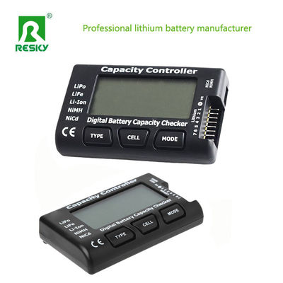 satın al RC Aksesuarları LCD Ekran 2-6s Lityum Pil Voltaj Ölçücüsü Dengeli online manufacture