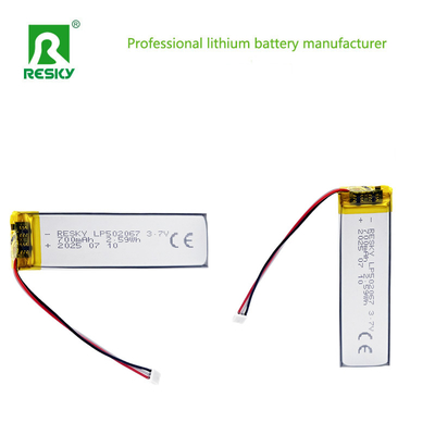 satın al Güç Lityum Pil 502065 3.7V 700mAh Şarj Edilebilir Pil Hücresi Akıllı Saat İçin Çevrimiçi üretim