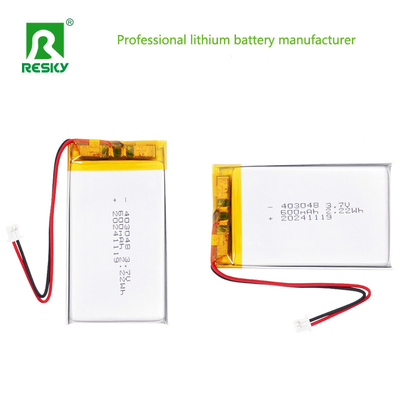 satın al Şarj Edilebilir Li-Polimer Pil 403048 3.7V 600mAh 2.22wh Lityum Hücre Giyilebilir Cihaz İçin Çevrimiçi üretim