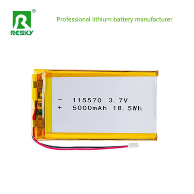 satın al Lityum Polimer Pil Paketi 115570 3.7V 7.4V 11.1v 5000mAh 18.5wh Taşınabilir Tıbbi Cihaz için Çevrimiçi üretim