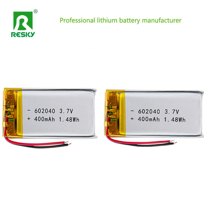satın al Güneş Lityum Polimer Pil Hücresi 602040 450mAh 3.7V Şarj edilebilir Lipo Pil Paketi Çevrimiçi üretim