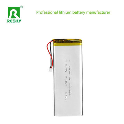 satın al Şarj edilebilir Lityum Polimer Pil Hücresi 4030130 3.7V 2000mAh 7.4wh Lipo Pil Hücresi Çevrimiçi üretim