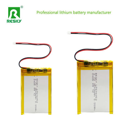 satın al Lithium Polymer Battery Cell 604050 3.7v 1500mAh 5.55wh Bluetooth Speaker Rechargeable Batteries Çevrimiçi üretim