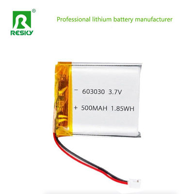 satın al Şarj Edilebilir Lifepo4 Pil Hücresi 603030 3.7v 500mAh 1.85wh Taşınabilir Tıbbi Cihaz İçin Güç Lityum İyon Piller Çevrimiçi üretim