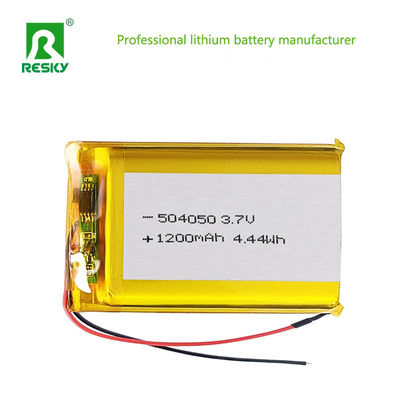 satın al Lithium Ion Rechargeable Batteries 504050 3.7v 1200mAh 4.44wh Lithium Battery Pack For Smart Bracelets Çevrimiçi üretim