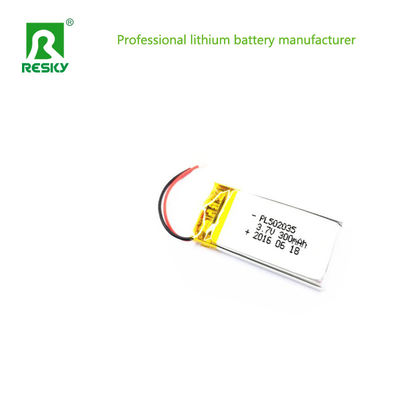 Yeniden şarj edilebilir Lityum Polimer Pil Hücresi 602035 3.7V 400mAh
