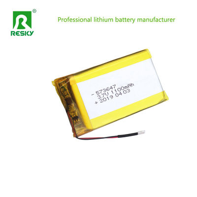 Prismatik Poşet Lityum Polimer Pil Hücresi 573647 553450 3.7V 1100mAh Güç Depolama Pilleri