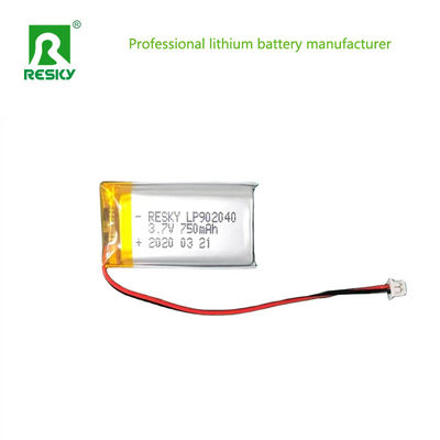 Poç Lityum Polimer Pil Hücresi 902040 3.7V 700mAh 750mAh LED el feneri için