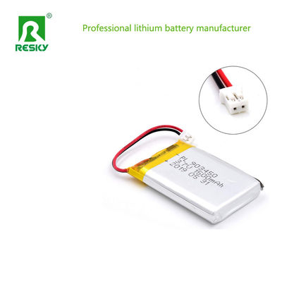 Lityum polimer pil hücresi 903450 3.7V 1500mAh Fenerler için