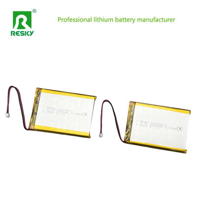 İzleme Lityum Polimer Pil Paketi 103759 3.7V 2500mAh Güç