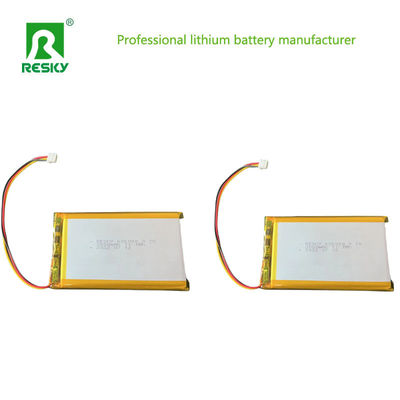 605080 Lityum Polimer Pil Paketi 3.7V 7.4V 3000mAh Şarj edilebilir Lipo Pil
