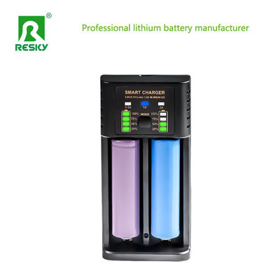 USB şarj cihazı 4.2V 500mA 1A 2A 18650 26650 21700 14500 için