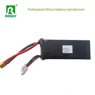 Hafif RC Lityum Pil 22.2V 2600mAh 6s 35c Lityum Polimer Piller