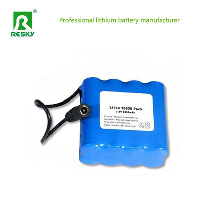 Acil durum ışığı Li-ion pil paketi 18650 4s2p 14.8V 4400mAh