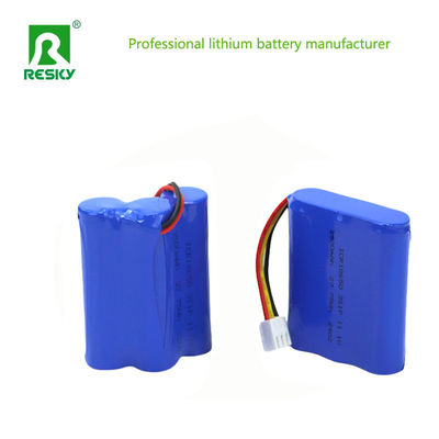 18650 3S1P Lityum Güç Bataryaları 12V 2000mAh LED Işık için