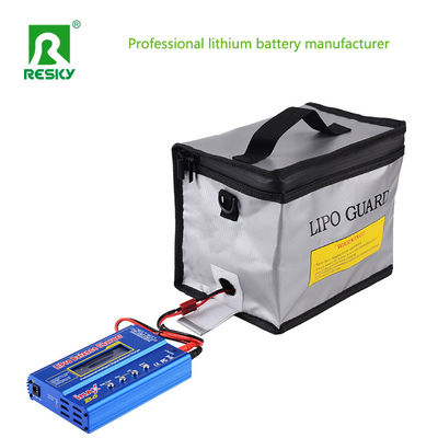 Su geçirmez RC Lipo Torbası Yangın geçirmez Patlama Dayanıklı 215X145X165mm