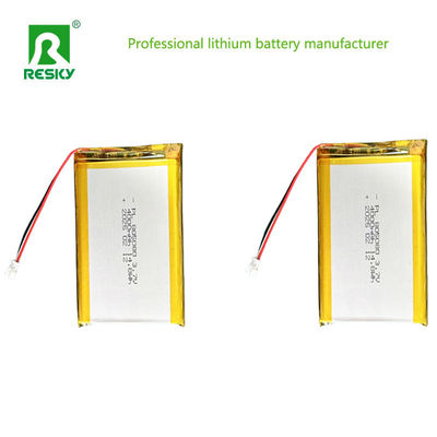 Lityum hücre 955062 805080 3.7V 4000mAh 14.8wh Şarj edilebilir Lityum polimer pil paketi