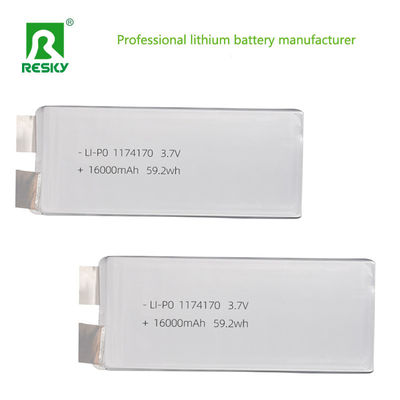 Şarj edilebilir Pil 1174170 LP11074173 3.7v 16000mAh 10C RC Drone Power Lityum Ion Pil Paketi