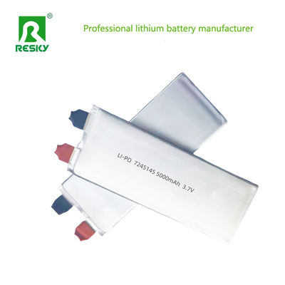 Yeniden şarj edilebilir Lityum İyon Polimer Pil Hücresi 7244145 3.7v 5000mAh 18.5wh 30C Güç