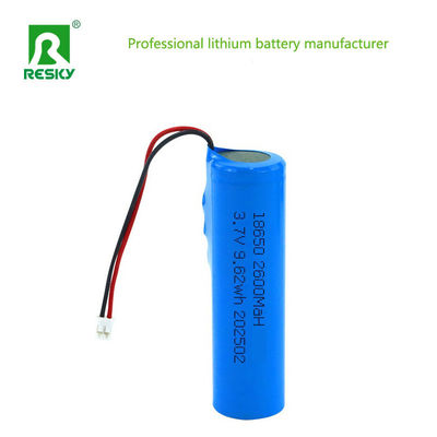 Lityum İyon Hücresi 3.7V 4.2V 2600mAh PCM ile Lityum İyon Şarj edilebilir Lityum Pil Hücresi